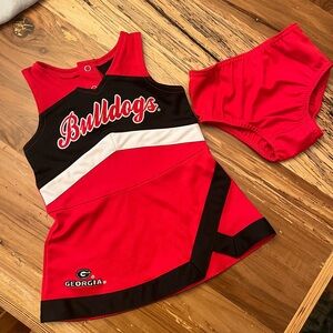 UGA infant cheerleader outfit